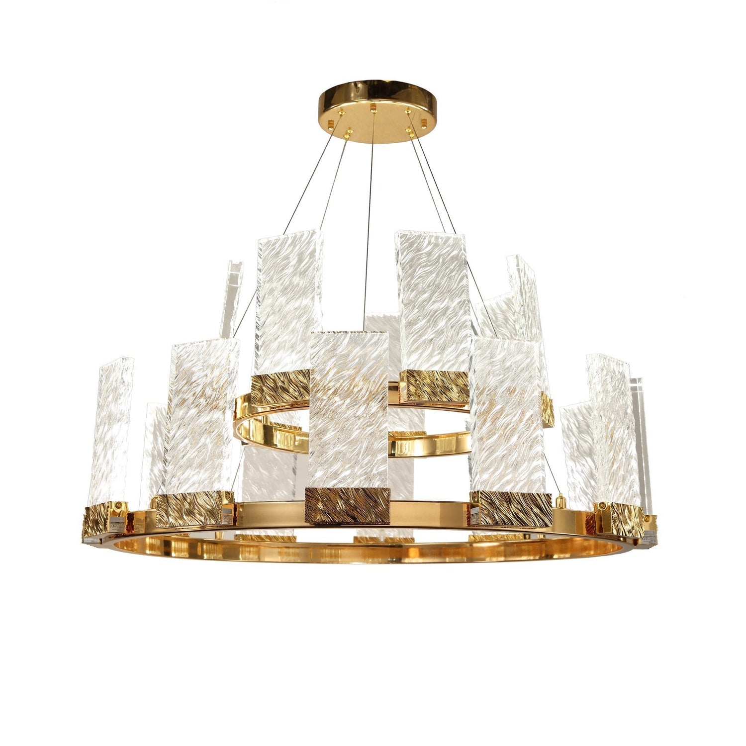 Round LED Glass Pendant Lights