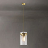 Cylinder Glass Pendant Lights