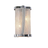Aluminum Chain Tassel Wall Sconce
